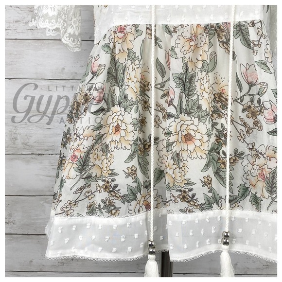 POL Cottagecore Peplum Tunic Top - Picture 4 of 10